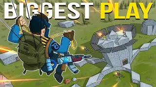 GOING DEEP with a PARACHUTE on a ROOFCAMPING CLAN - Rust