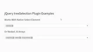 Multiselect Dropdown With Checkboxes & Radio Buttons