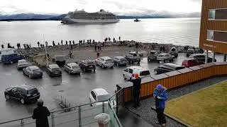 Viking Sky arrives Molde