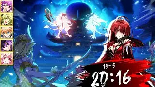 Elsword EU Savage White-Ghost's Castle (15-5) BQ SOLO DPS 20:16 [1080pHD]