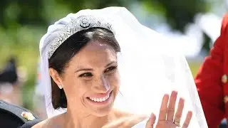 Queen Mary Diamond Bandeau Tiara - Meghan Markle Wears at the Wedding 👑