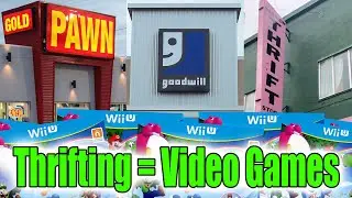Using Thrift Stores to Buy Video Games!
