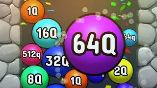 2048 puzzle 3d_ 64Q ball merged