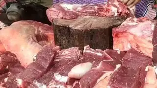 Amazing Eid Cow Meat Cutting In Best Beef Cutting Skills