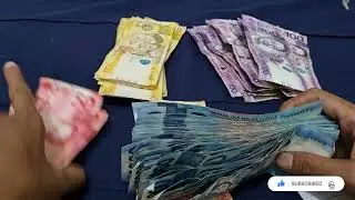ASMR PHILIPPINE PESOS ( PHP ) SORT AND COUNT-  Let us Sort and count  87,200 PHP