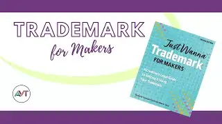 Just Wanna Trademark for Makers book flip through