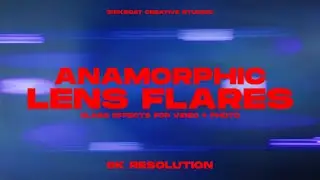Anamorphic Lens Flares | Anamorphic Light Leaks (6K)