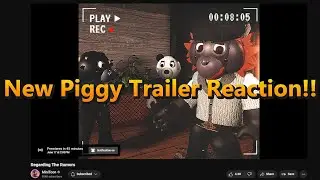 NEW PIGGY ANNOUNCEMENT VIDEO (REACTION AND THEORIES)