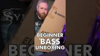 Unboxing the perfect beginner bass guitar 