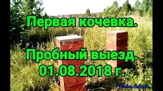 Первая кочевка. Пробный выезд. 01.08.2018.