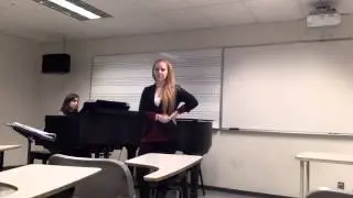 Maarika Studio class 3.24.2015 [Vieille Chanson by Georges Bizet]