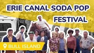 Erie Canal Soda Pop Festival on Bull Island Near Evansville in Southern Indiana