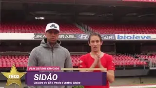 Play List dos famosos - Dj Theo com o goleiro Sidão do São Paulo FC