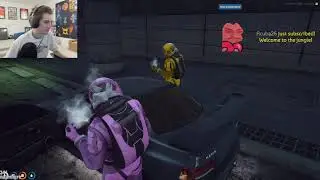 X DRESSES UP FOR AMONGUS CON | GTA 5 RP NoPixel 3.0