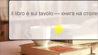Итальянский язык.Предлоги IN и SU. Урок №14