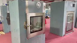 Air Shower Transfer Window - Create a Dust-Free Environment