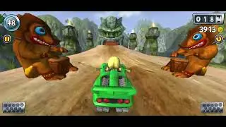 Beach Buggy Blitz Playthrough Lambini Level 4+ Coin Bubble Level 4 Upgrade!