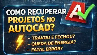 Did AutoCAD close and not save? See how to recover your project.