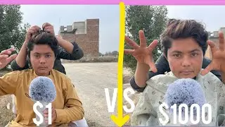 1$ Head Massage VS $1000 Head Massage [ASMR]
