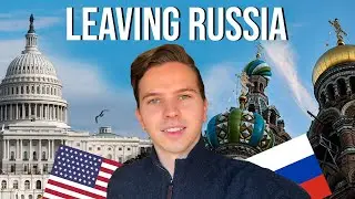 Leaving Russia 🇷🇺 Travel Vlog to Washington DC 🇺🇸
