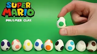 Making Every Color Of Yoshi Egg From Super Mario Bros. - Polymer Clay