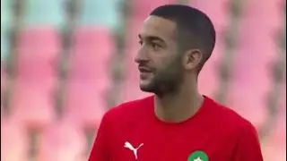 The Maestro Ziyech's movements during yesterday's match❤️🇲🇦