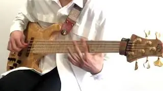 【Bass】Polyphia / Crush 【Hybrid slapping】