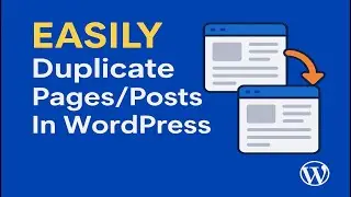 How To Duplicate Pages/posts In WordPress (very simple steps)
