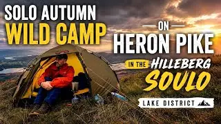 Solo Autumn Wild Camp on Heron Pike in the Hilleberg Soulo