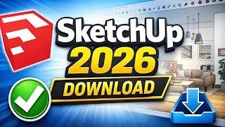 How to Download SketchUp 2026 for Winodws || Free Sketchup Software || skp software || sketchup dl