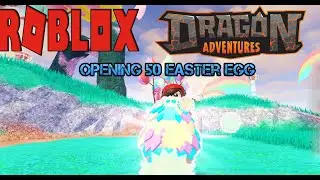 (Roblox Dragon Adventures) Hatching 50 Easter Egg! (Did I Get Aranga?)