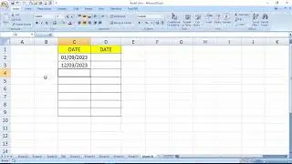 Automatic Date Separator in Excel | How to separate date in Excel