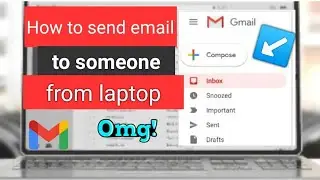 How to send email on Gmail from laptop| send pdf file| send email to someone