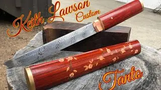 Keith Lawson Custom Tanto (Overview)