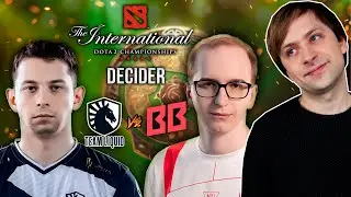 НС смотрит игру Team Liquid vs BetBoom Team | Decider стадия | The International 2024