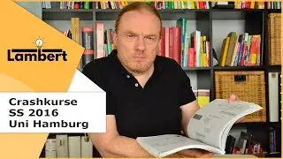 Uni Hamburg - Lambert Crashkurse SS 2016