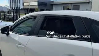 How to Install X-CAR Window Sun Shades with Hook & Loop Tape | Easy Step-by-Step Guide