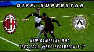 PES 2021 eHolland MILAN VS UDINESE 1° GIORNATA 2022-2023 SERIE A