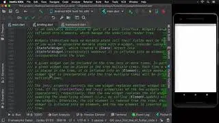 12 - Write your first line of Flutter code