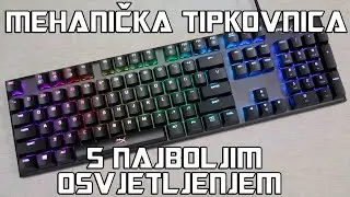 HyperX ALLOY FPS RGB mehanička tipkovnica s KAILH SILVER SPEED switchevima