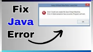 How to Fix Java Virtual Machine Errors (JVM)