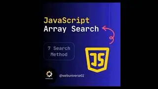 JavaScript Array search (7 search method) 