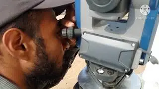 How to get primary setup of total station?