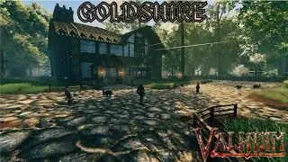 Goldshire in Valheim 3rd person Walkaround! #valheim #valheimbuilding #wow
