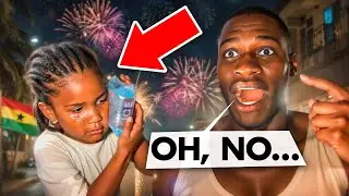 KINAYA VERLETZT SICH..UNSER SILVESTER 2023 IN GHANA 🇬🇭