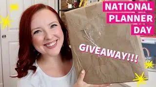 NATIONAL PLANNER DAY GIVEAWAY 2021