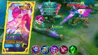 NOVARIA TARGET LOCK NANA  MIDLANER! NOVARIA BUILD EASY COUNTER NANA | MOBILE LEGENDS