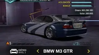 Como empezar una partida con el BMW M3 GTR y Audi en NFS Carbono Nuevo Video 2016