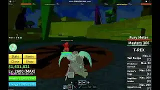 Bloxfruits Trex god human and cdk combo