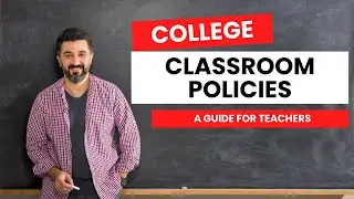 College Prof? Start Your Semester with These Policies